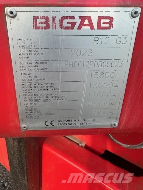 Bigab B12 VÄXLARVAGN Ostala oprema za utovarivanje i kopanje