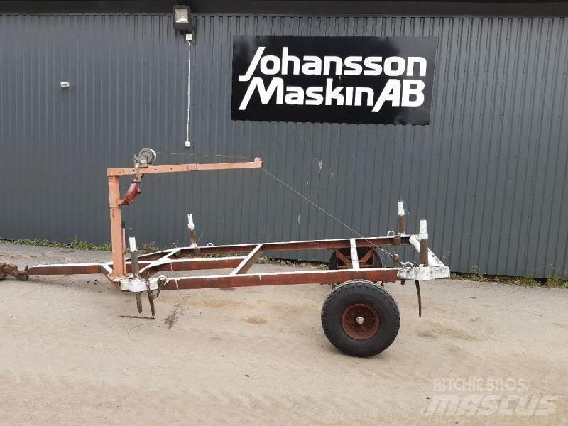  Skogvagn med vinch Šumarske prikolice
