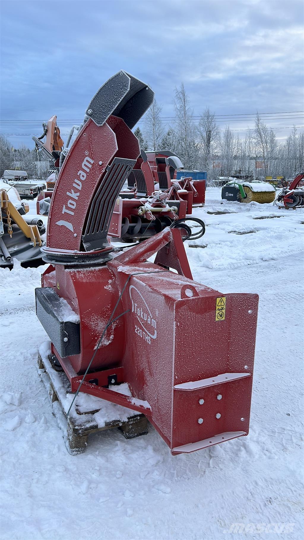 Tokvam 220THS Snöfräs Sniježne freze