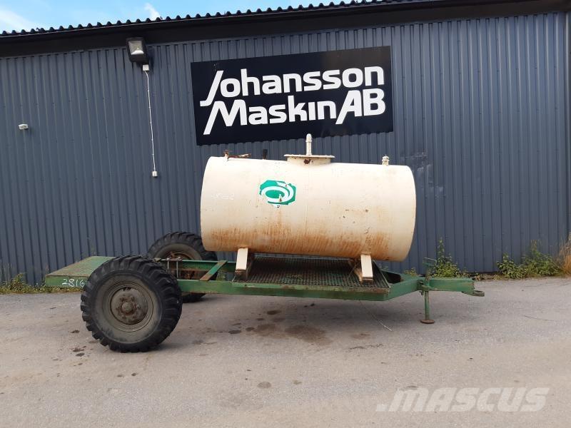  VAGN 1-AXLAD MED TANK Prikolice za opće namjene