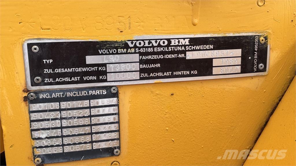 Volvo L90 LASTMASKIN Utovarivači na kotačima