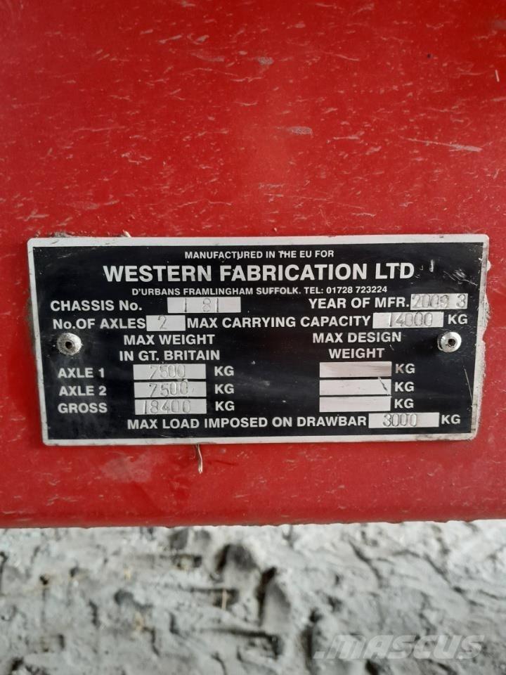Western 14 TON Ostala oprema za utovarivanje i kopanje
