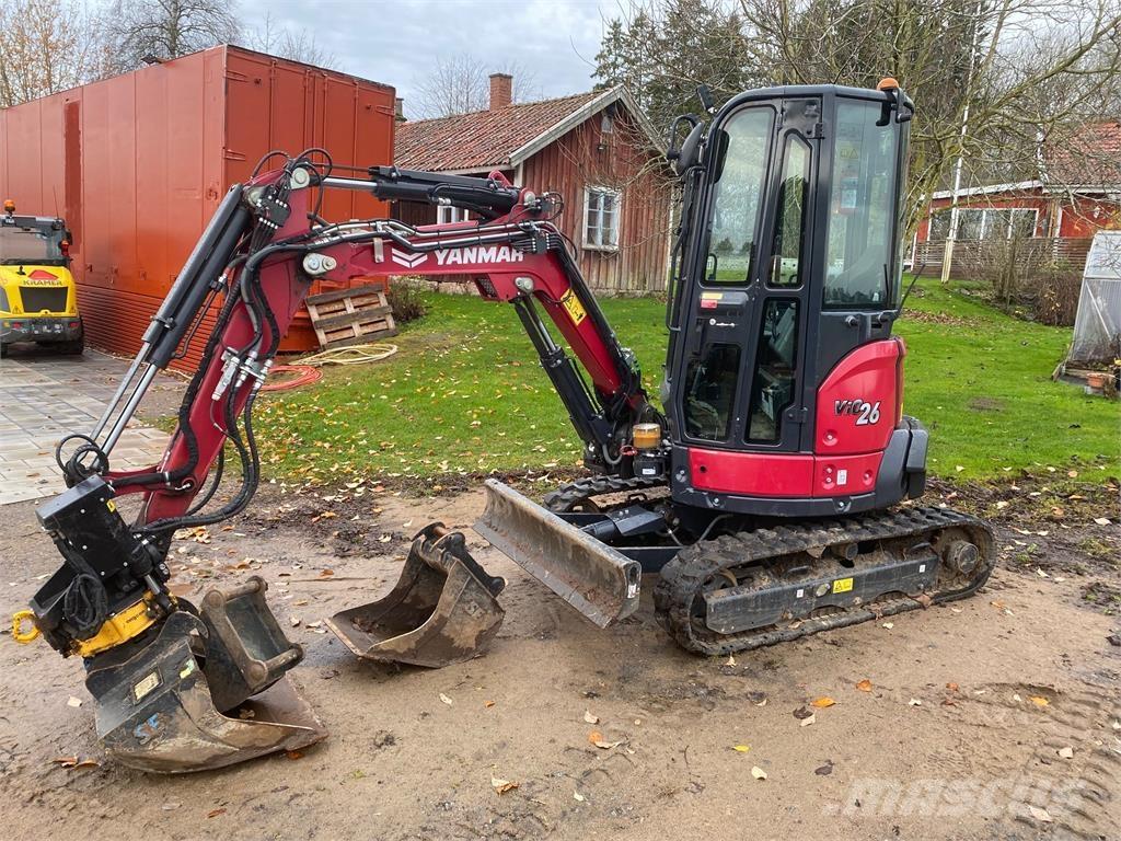 Yanmar VIO26 GRÄVARE Utovarivači na kotačima