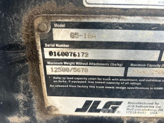 JLG G5-18 A Teleskopski viličari