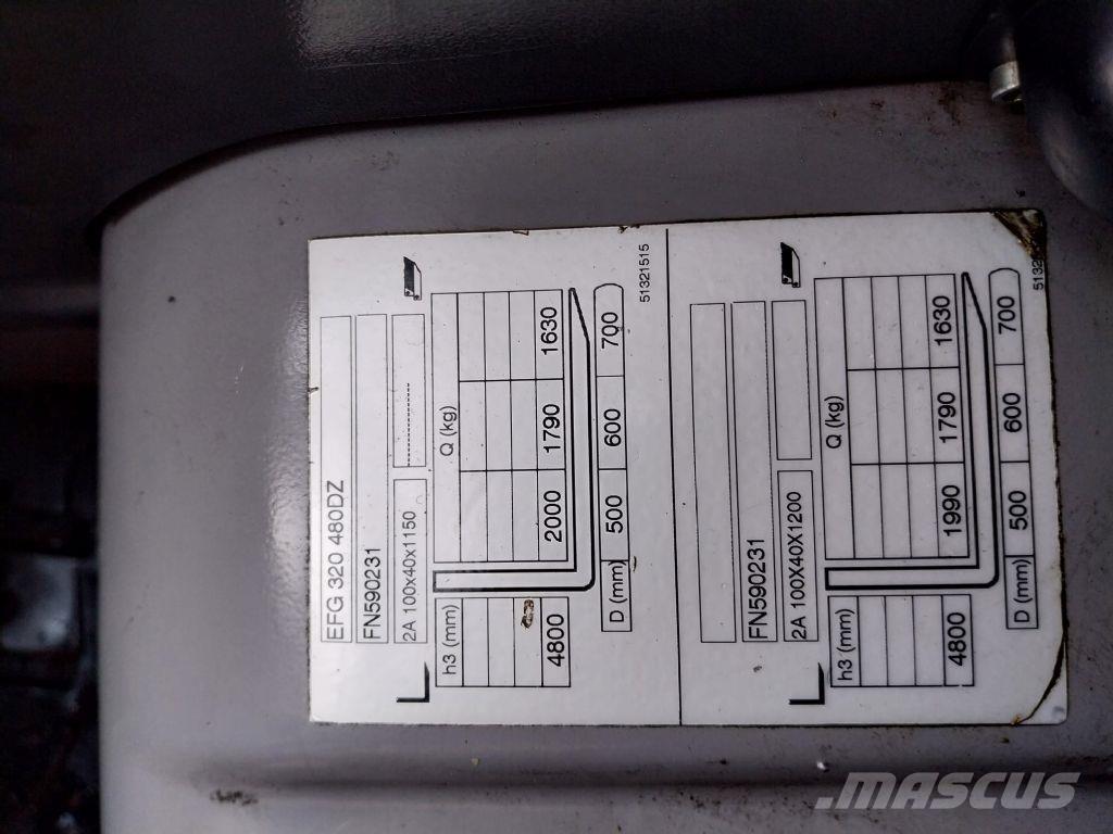 Jungheinrich EFG 320 Električni viličari