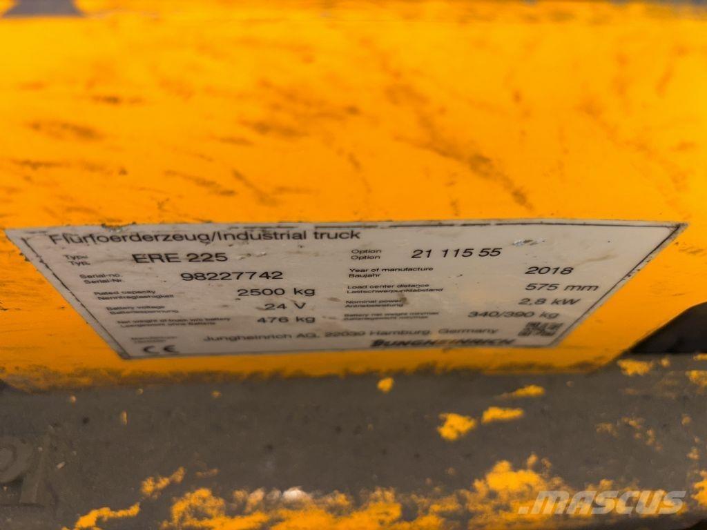 Jungheinrich ERE 225 Samopogonski ručni viličari