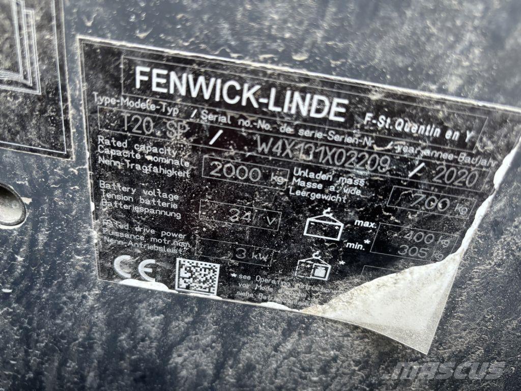 Linde T20 SP Samopogonski ručni viličari