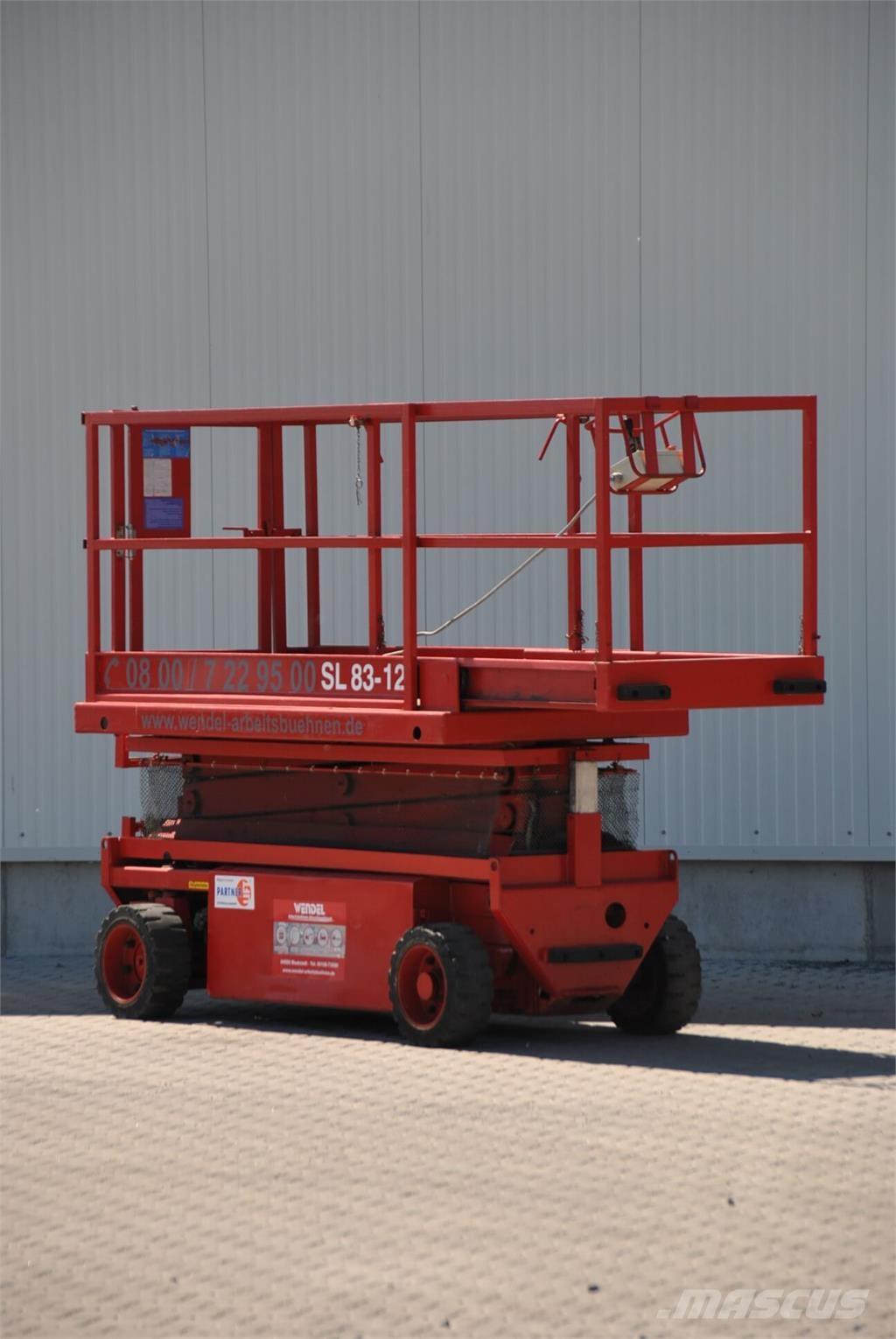 Liftlux SL 83-12 Škaraste platforme