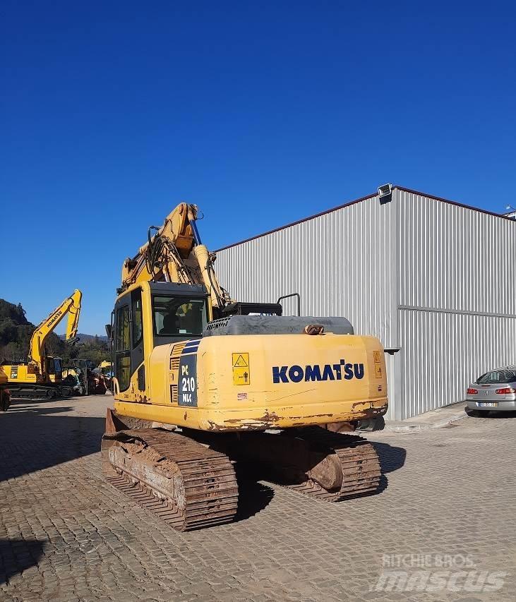 Komatsu PC210NLC-8K Bageri gusjeničari