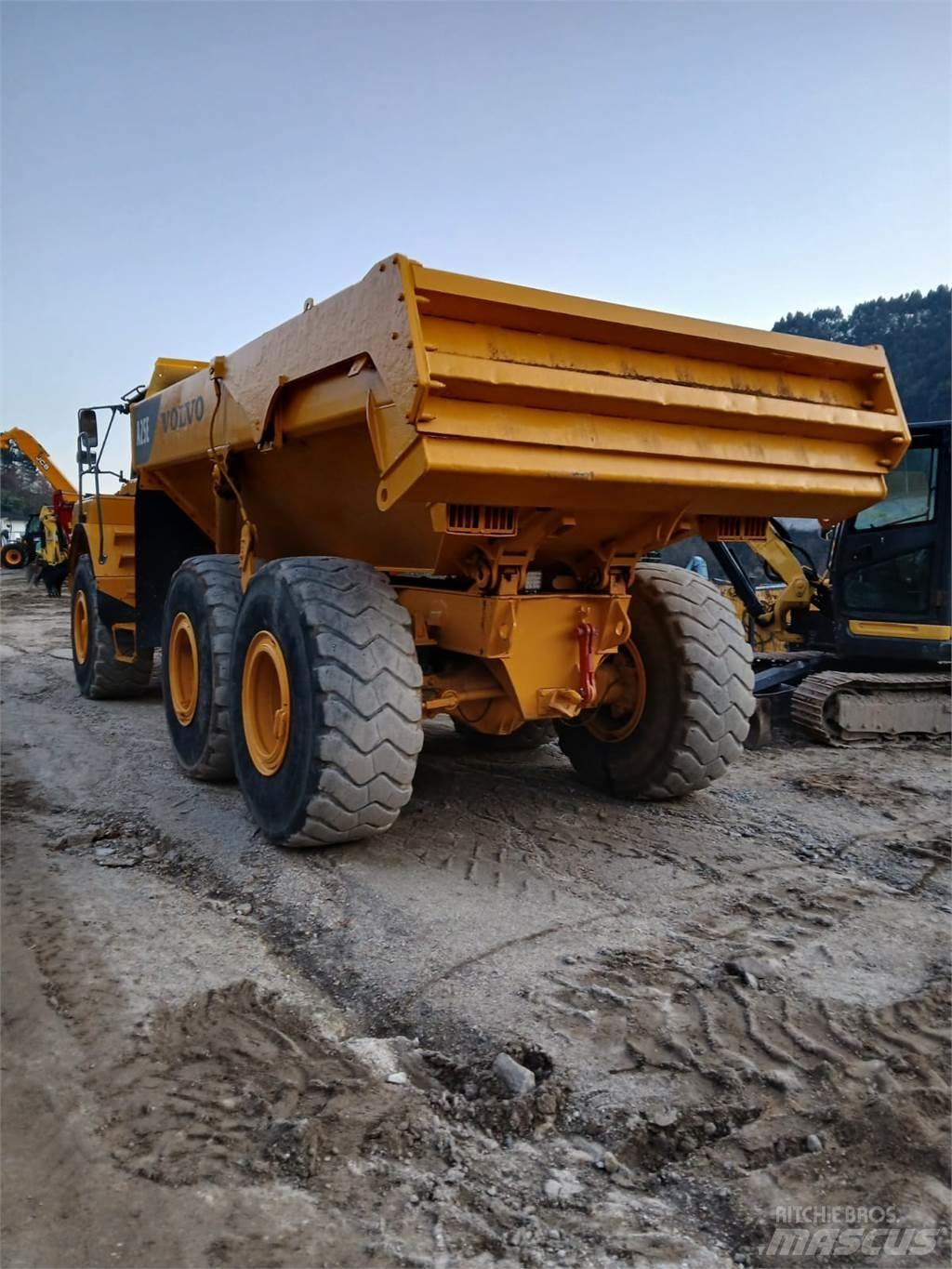 Volvo A25E Demperi za gradilišta