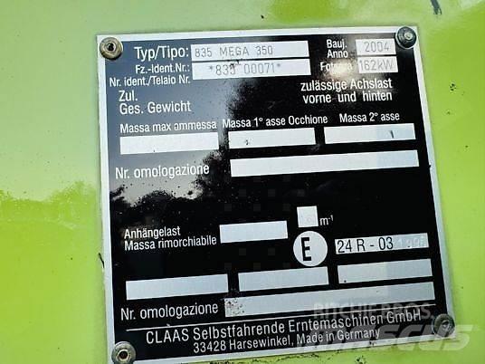 CLAAS MEGA 350 Kombajni