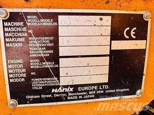 Hanix H115B-2 Bageri gusjeničari