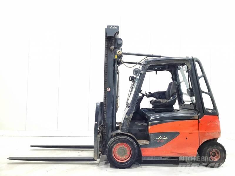 Linde E40 Electric forklift trucks