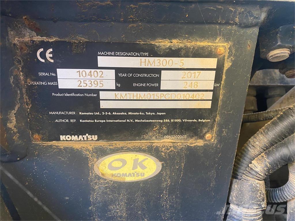 Komatsu HM300-5 Zglobni demperi