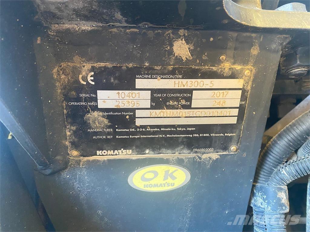 Komatsu HM300-5 Zglobni demperi