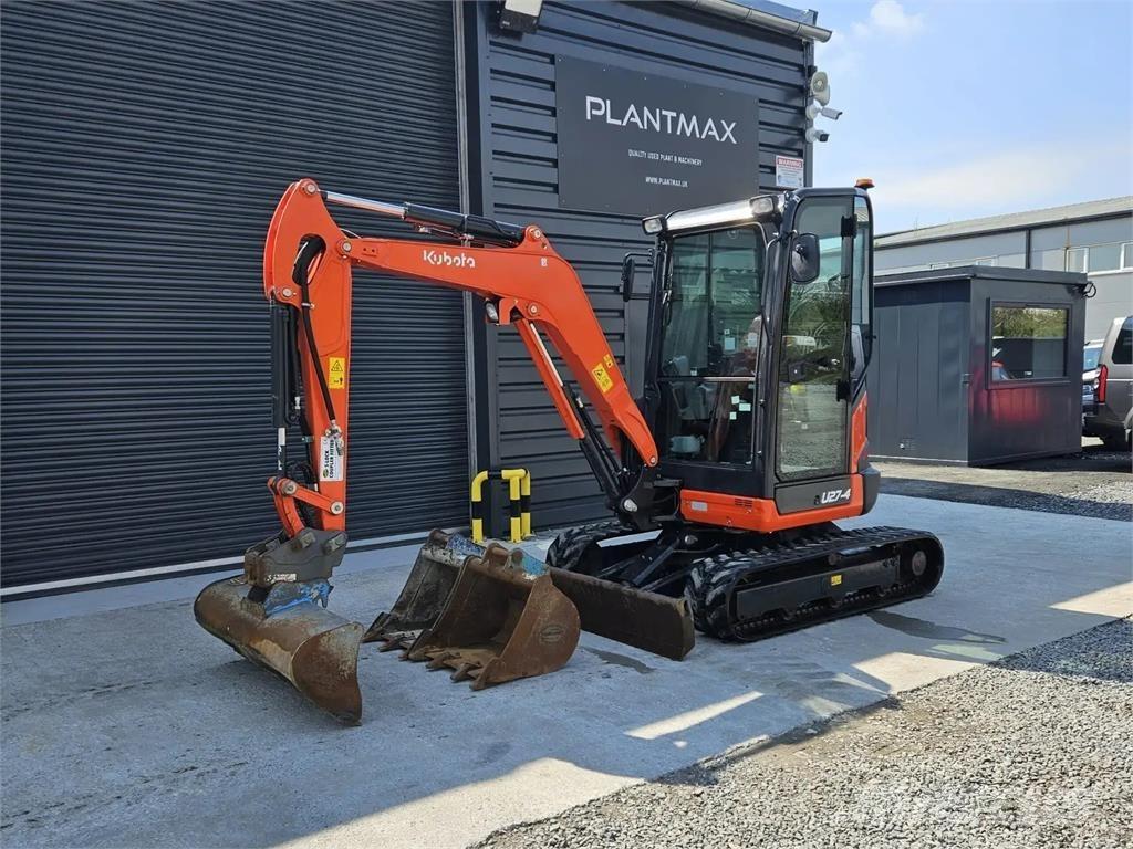 Kubota U27-4 Mini bageri <7t