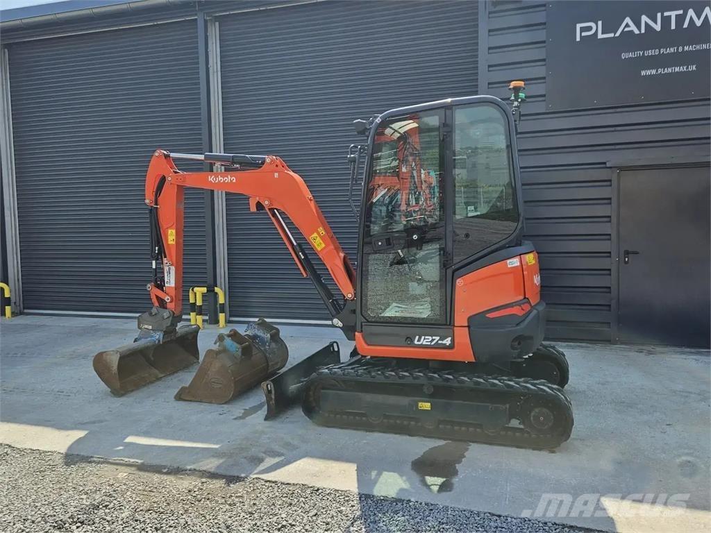 Kubota U27-4 Mini bageri <7t