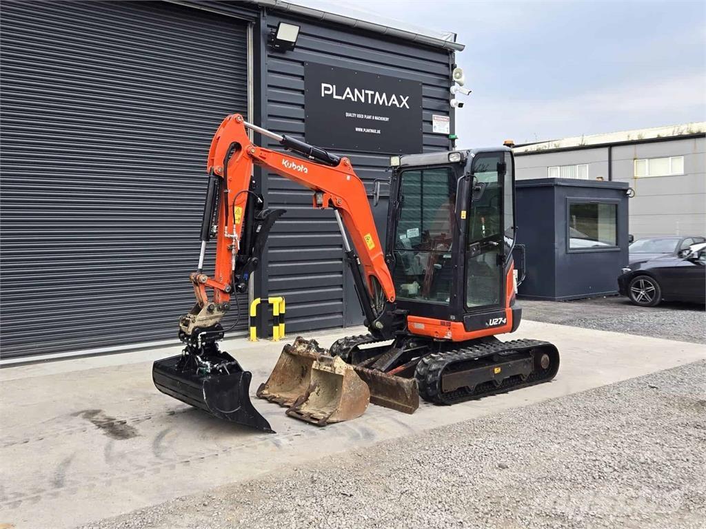 Kubota U27-4 Mini bageri <7t