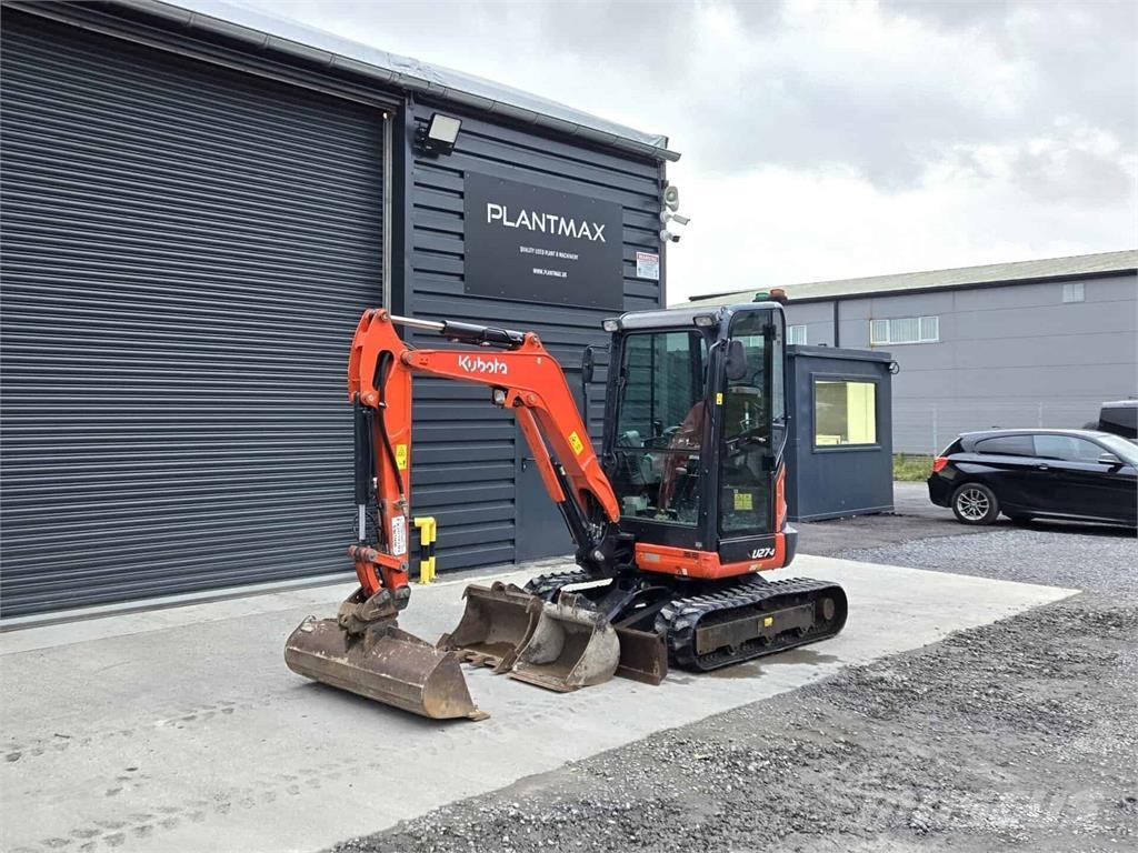 Kubota U27-4 Mini bageri <7t