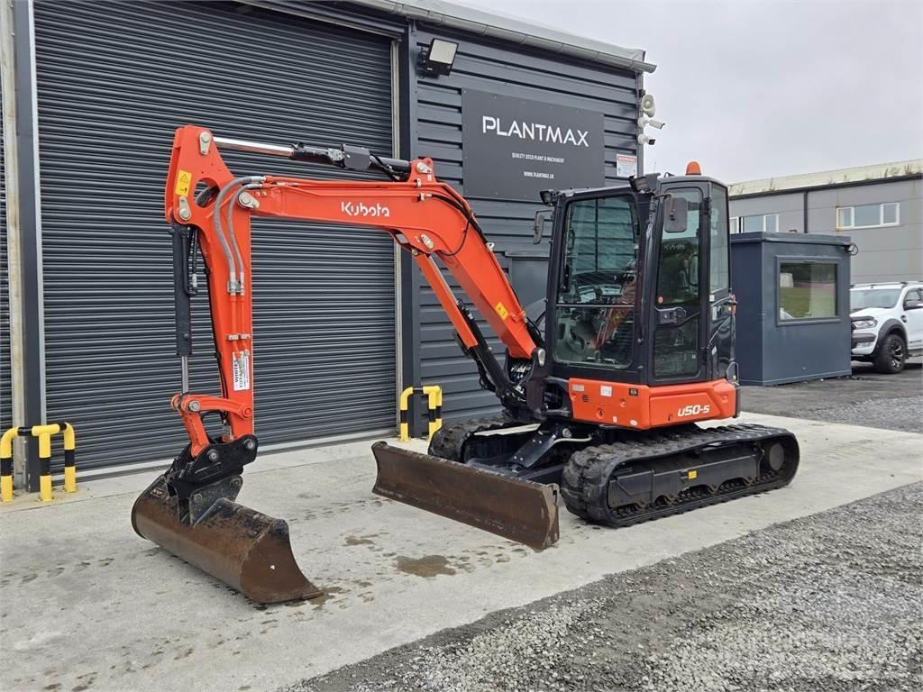 Kubota U50-5 Mini bageri <7t