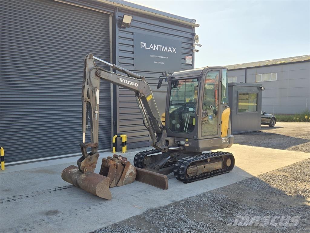 Volvo EC27C Mini bageri <7t