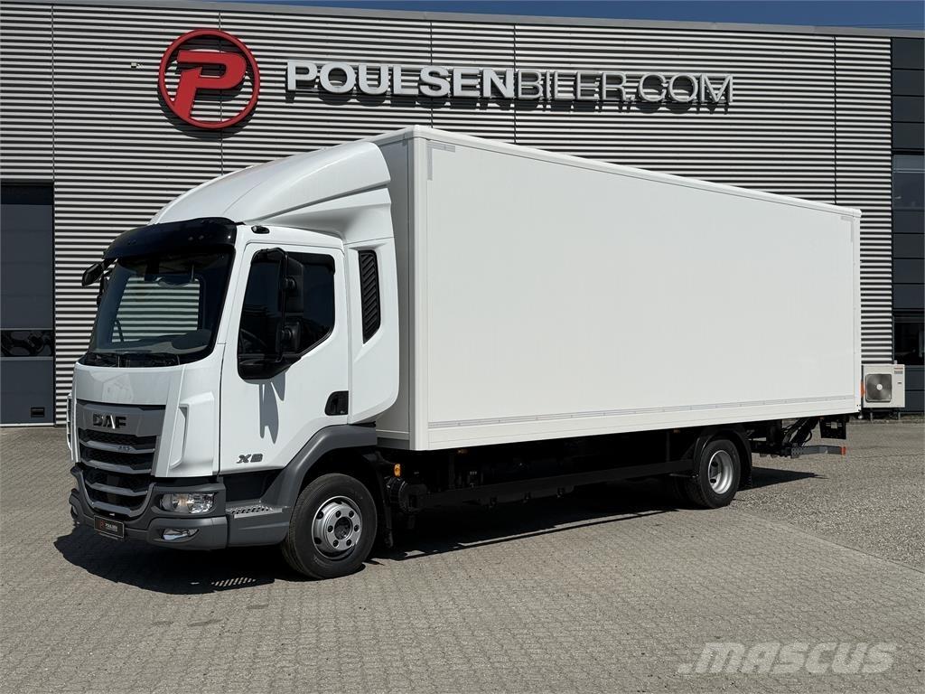 DAF XB 230 m. lift Sanduk kamioni