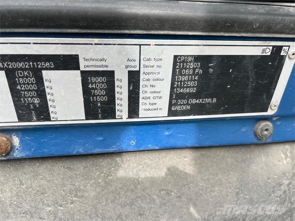 Scania P320 Sanduk kamioni