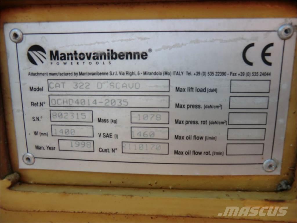 CAT 322D Građevinarstvo – ostalo