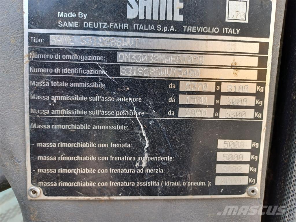 Same SILVER 130 Traktori