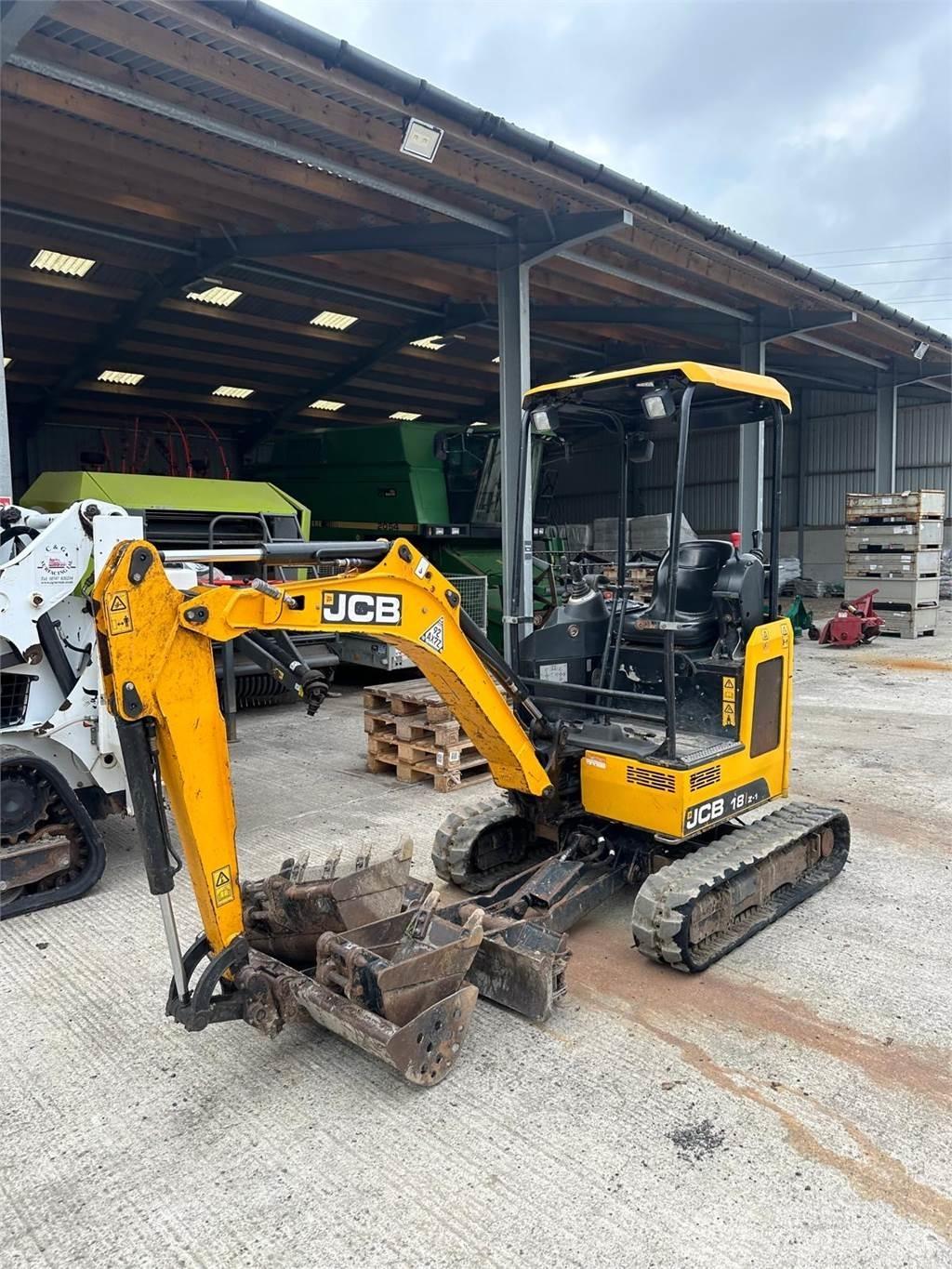 JCB 18-Z1 Bageri gusjeničari