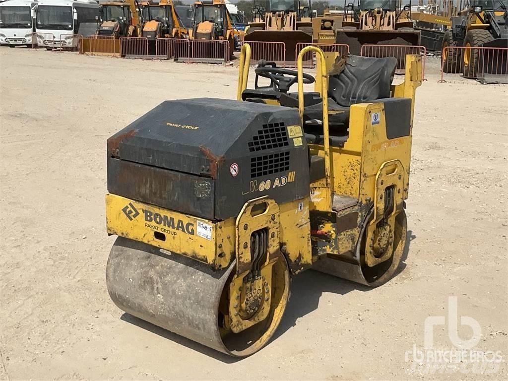 Bomag BW80 Valjci sa dvojnim bubnjem