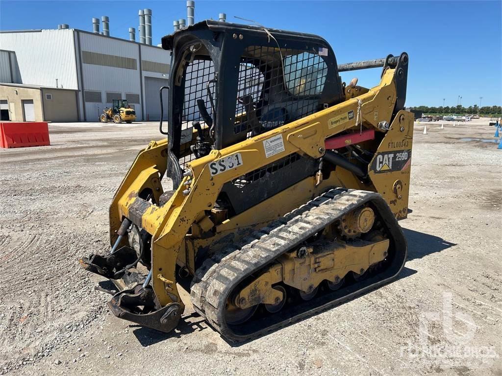 CAT 259D Skid steer mini utovarivači