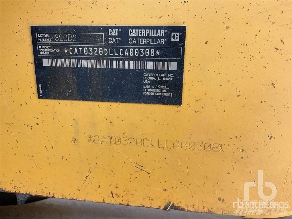 CAT 320D2 Bageri gusjeničari