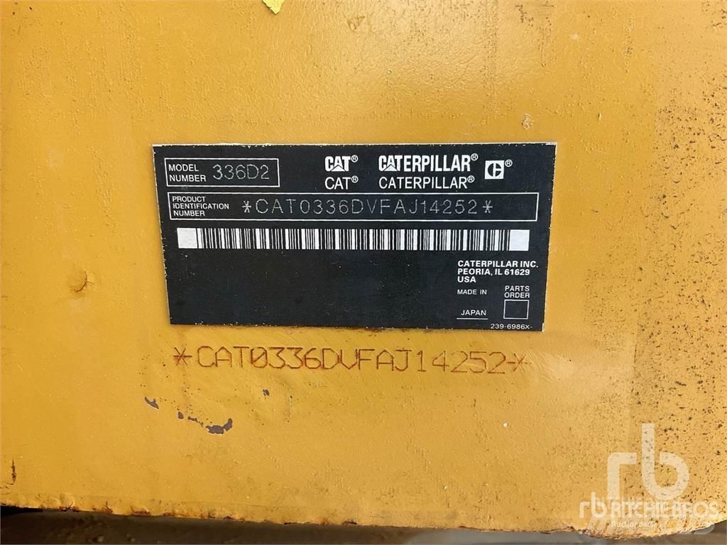 CAT 336D2 Bageri gusjeničari