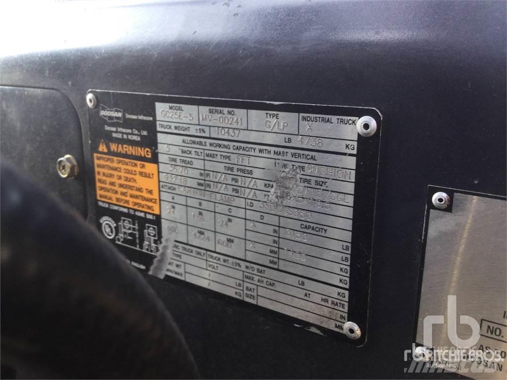 Doosan GC25E-5 Dizelski viličari