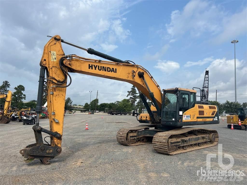 Hyundai HX330 L Bageri gusjeničari