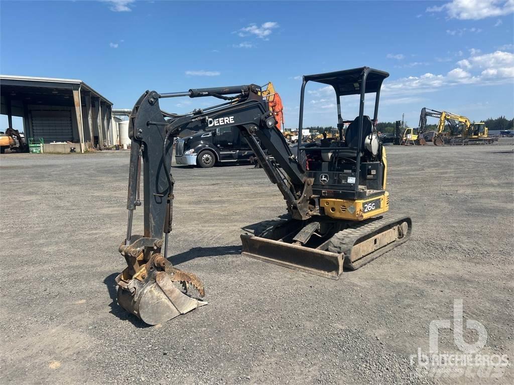 John Deere 26G Mini bageri <7t