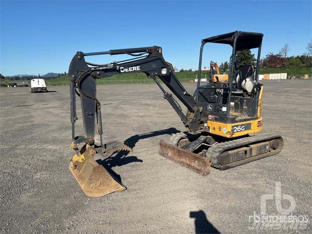 John Deere 26G Mini bageri <7t