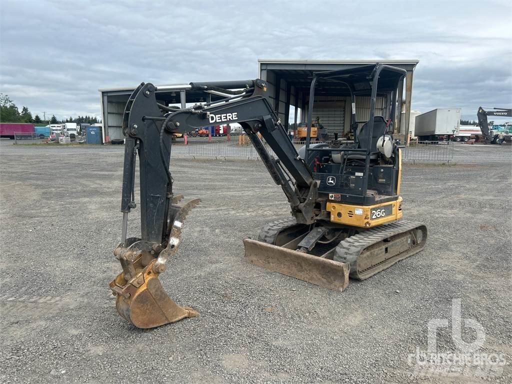 John Deere 26G Mini bageri <7t