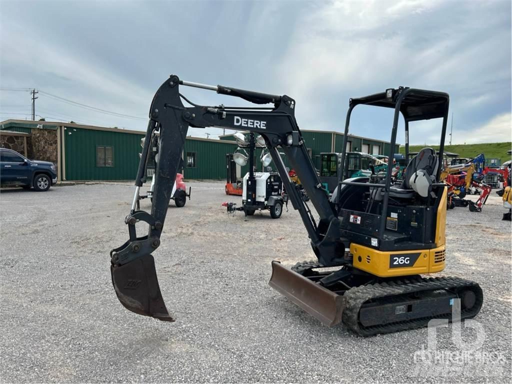 John Deere 26G Mini bageri <7t