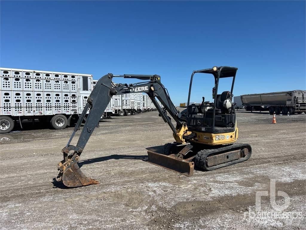 John Deere 27D Mini bageri <7t