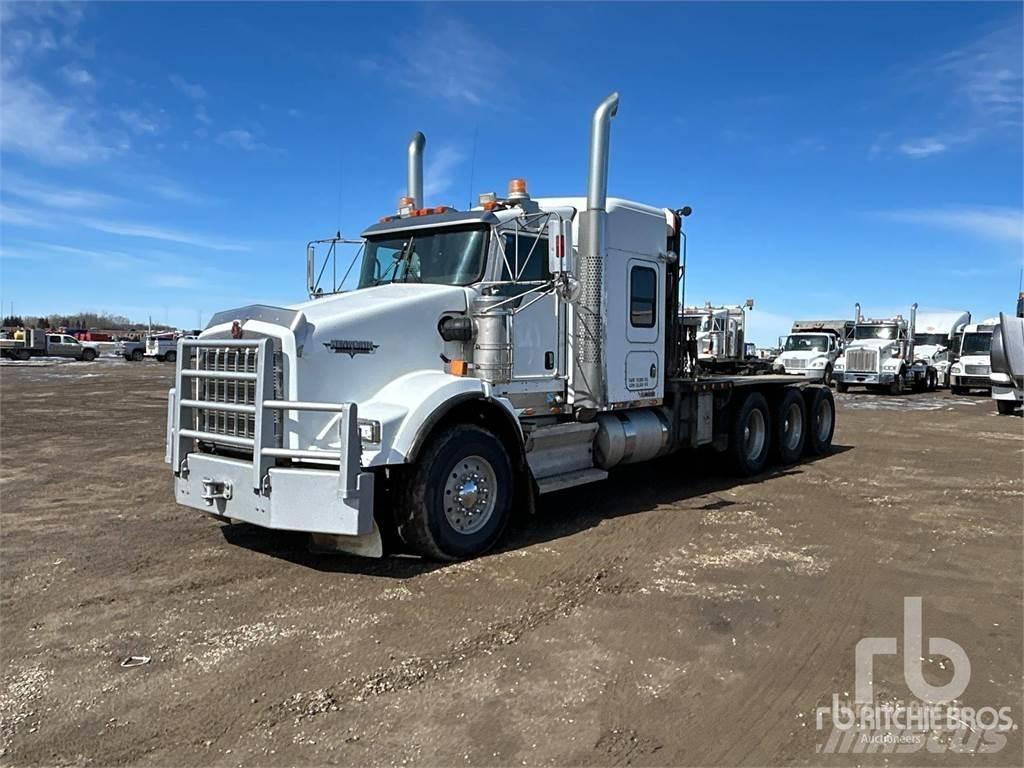 Kenworth T800 Kamioni s ravnim pločom / vitlom