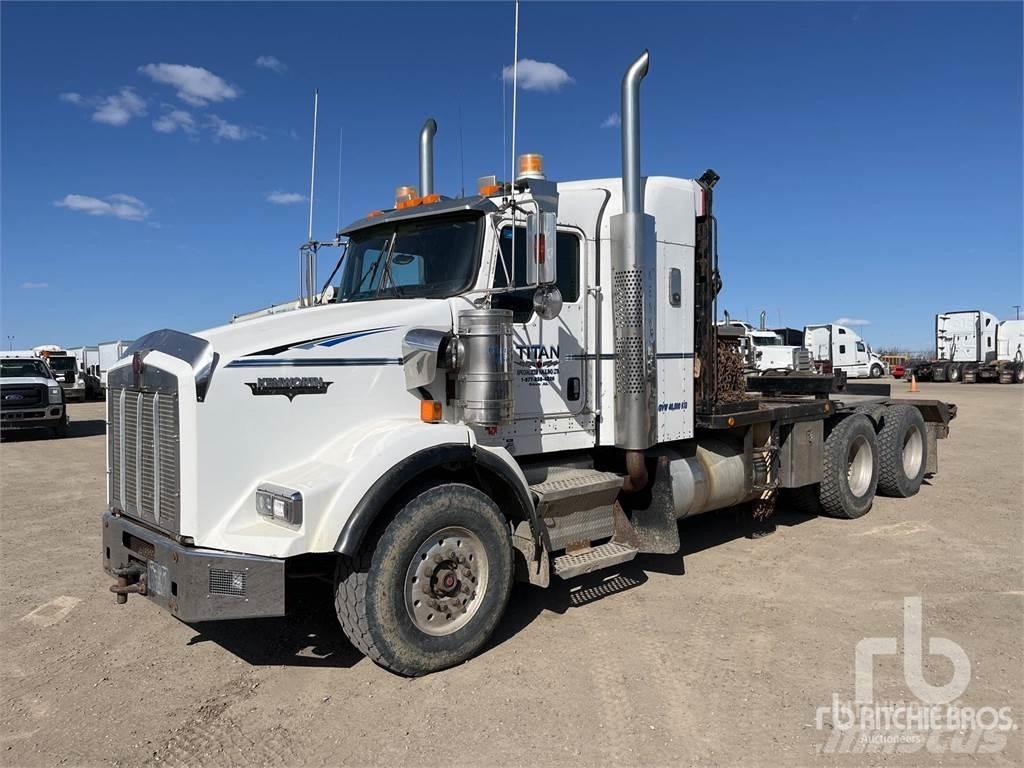 Kenworth T800B Kamioni s ravnim pločom / vitlom