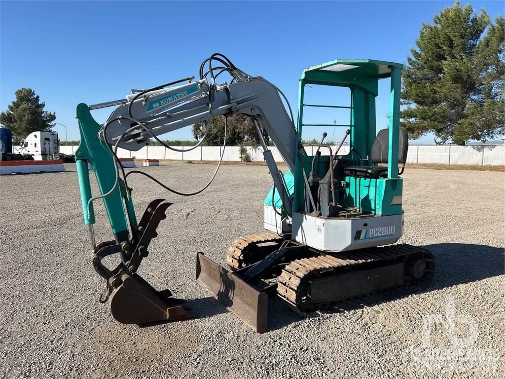 Komatsu PC28UU Mini bageri <7t