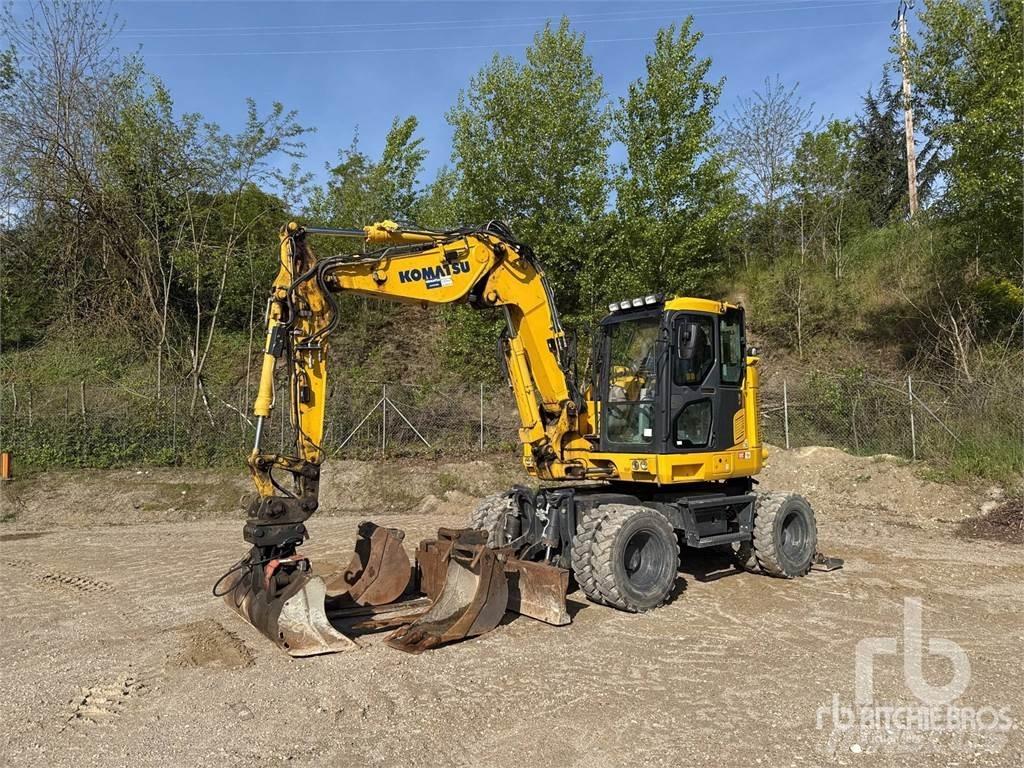 Komatsu PW118MR Bageri na kotačima
