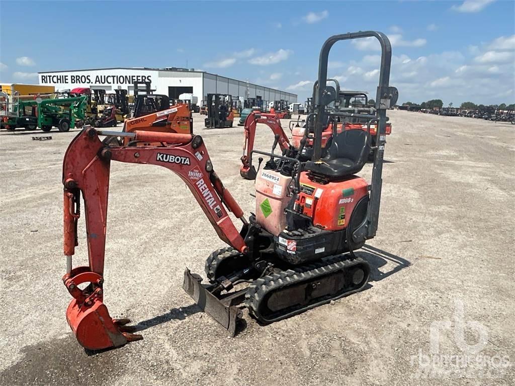 Kubota K008-3 Mini bageri <7t