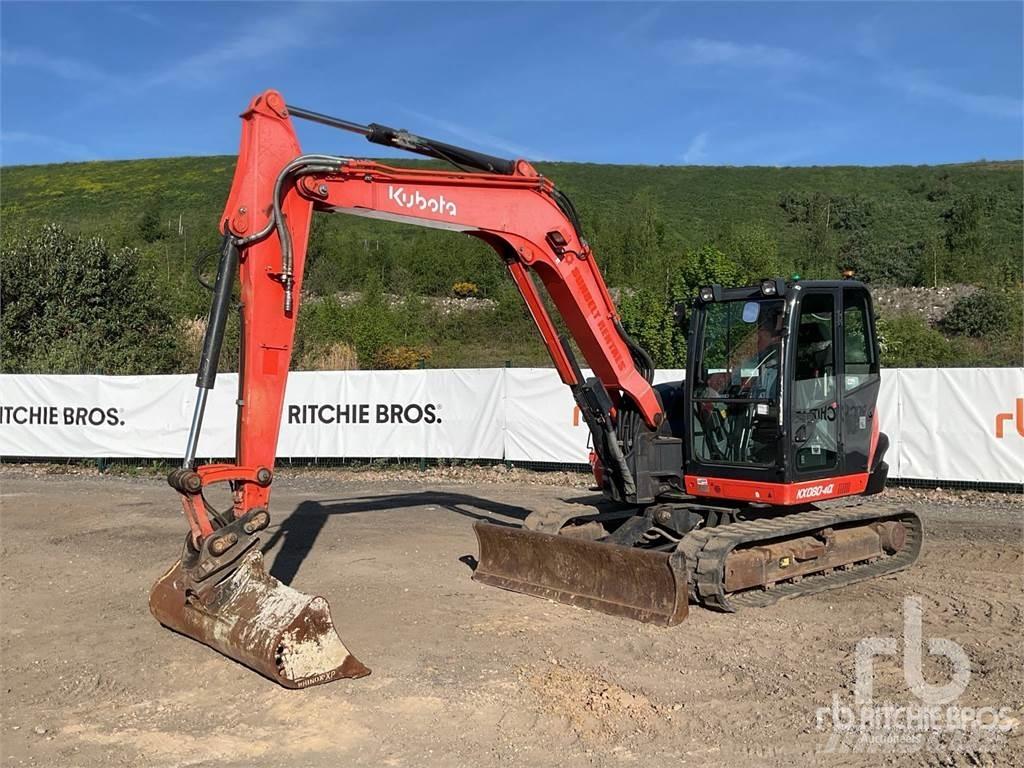 Kubota KX080-4 Bageri gusjeničari