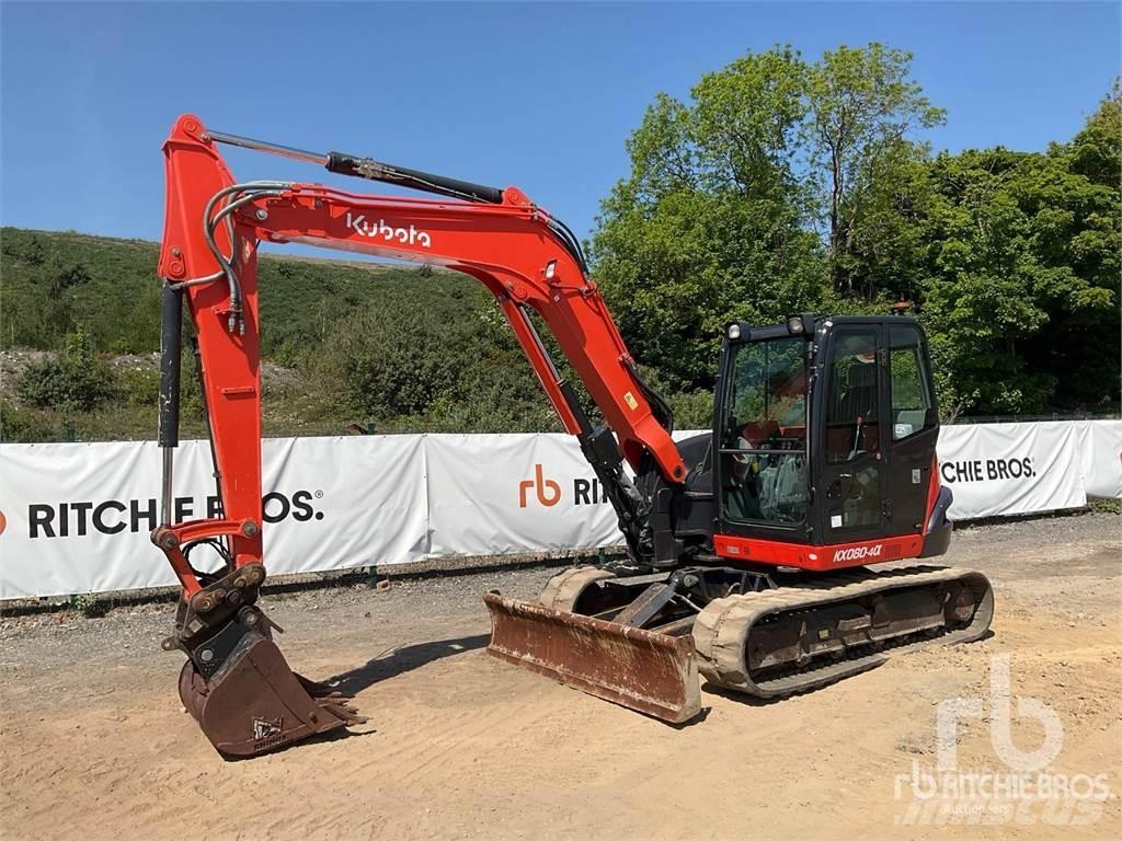 Kubota KX080-4A Bageri gusjeničari