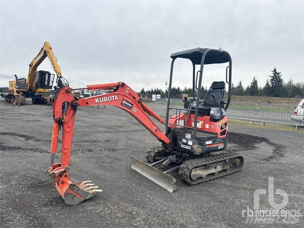 Kubota U17VR1 Mini bageri <7t