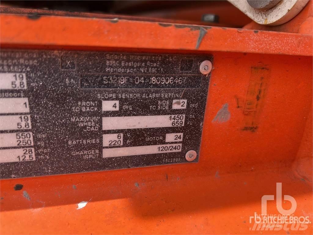 Snorkel S3219E Škaraste platforme